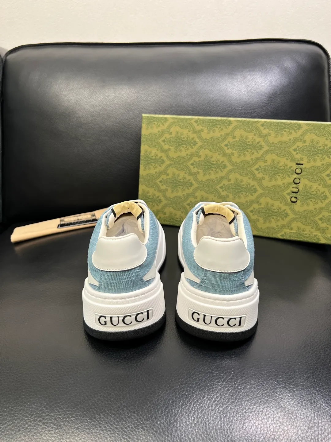 Men's shoes 💰820 Gucci high quality top crafts Gucci counter new original factory configuration, imported cowhide patchwork fabric from Italy, imported cowhide lining, breathable and comfortable, sole: original factory special supply original sole super comfortable, original factory and single goods, welcome to compare, code number 38-44 (customized 45 46)